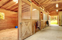 Vaynol Hall stable construction leads